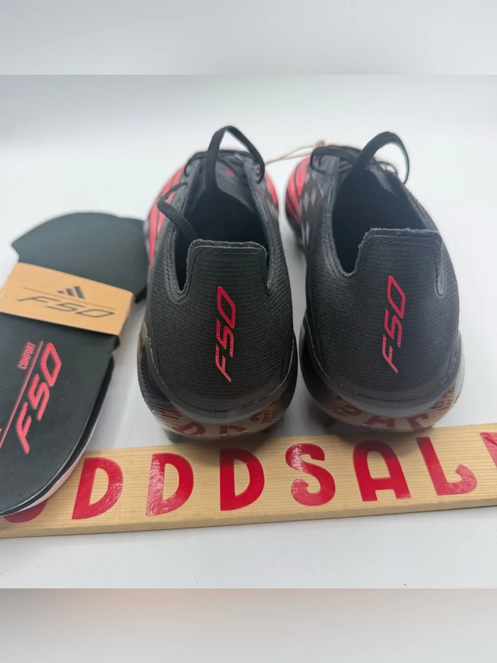 Adidas F50 Elite FG Immortal DNA Pack Soccer Black Red JS4157 Men's Sz 10.5 NWT